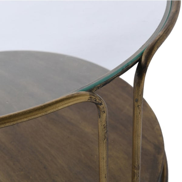 Round Glass Coffee Table