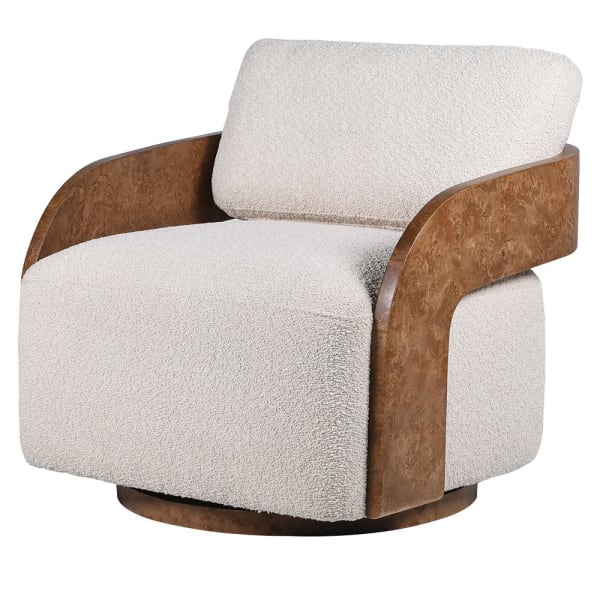 BROOKWORTH SHOWHOME BRAEBURNS SWIVEL ARMCHAIR