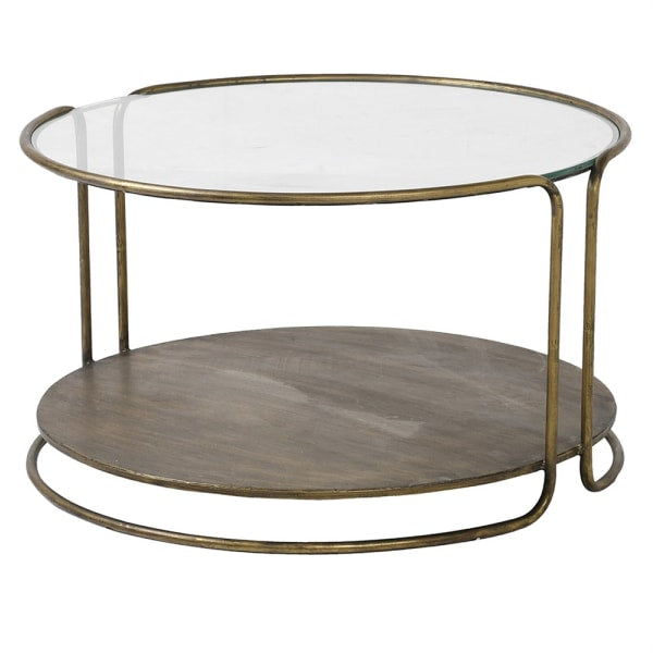 Round Glass Coffee Table