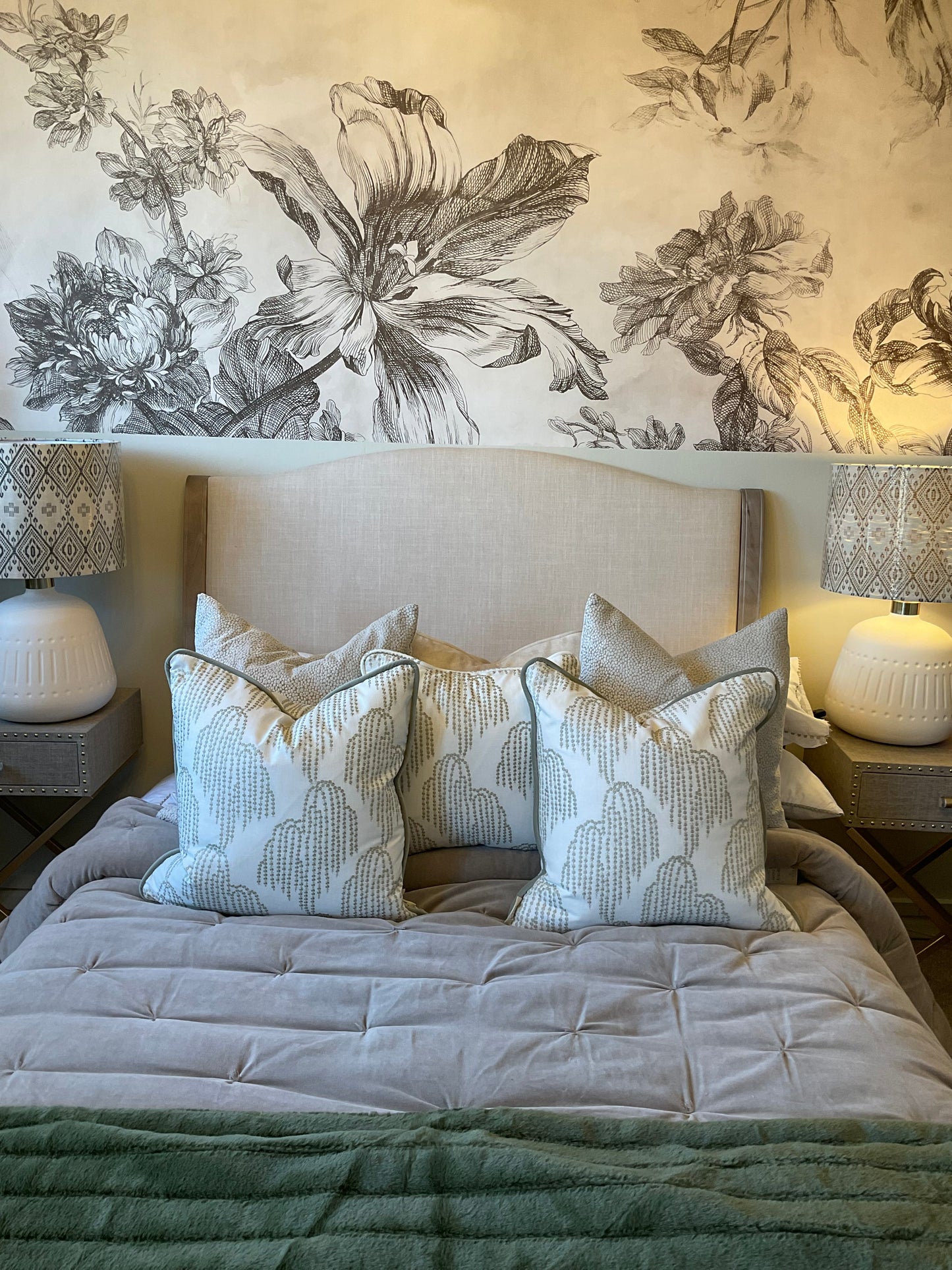 Small printed cushion