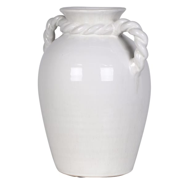 Ceramic Twist Handle Vase