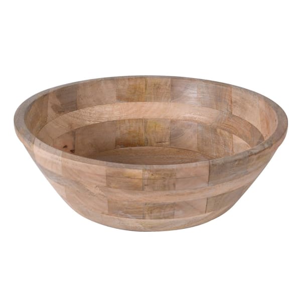 Mango wood bowl