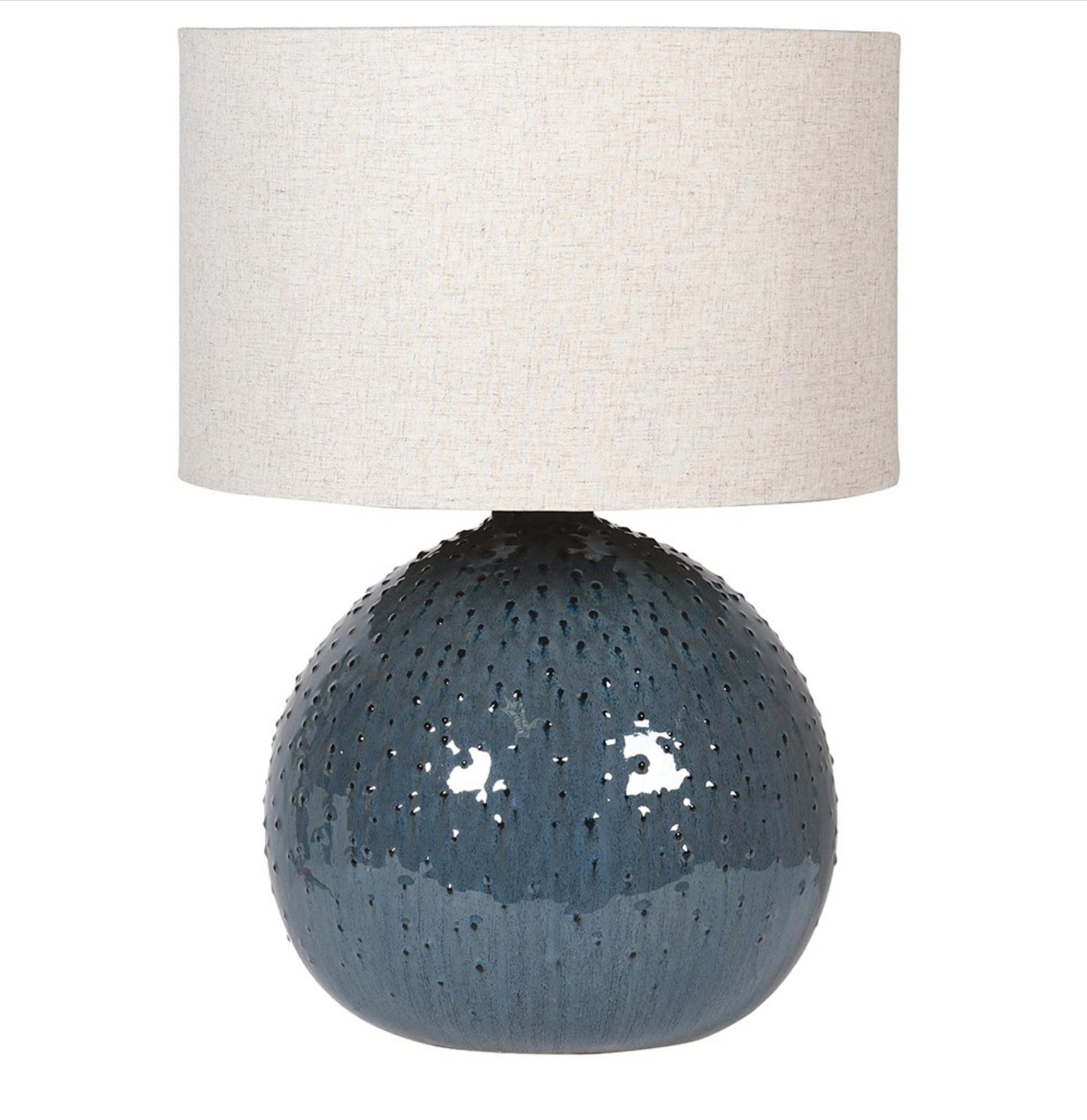 Blue Ceramic Table Lamp