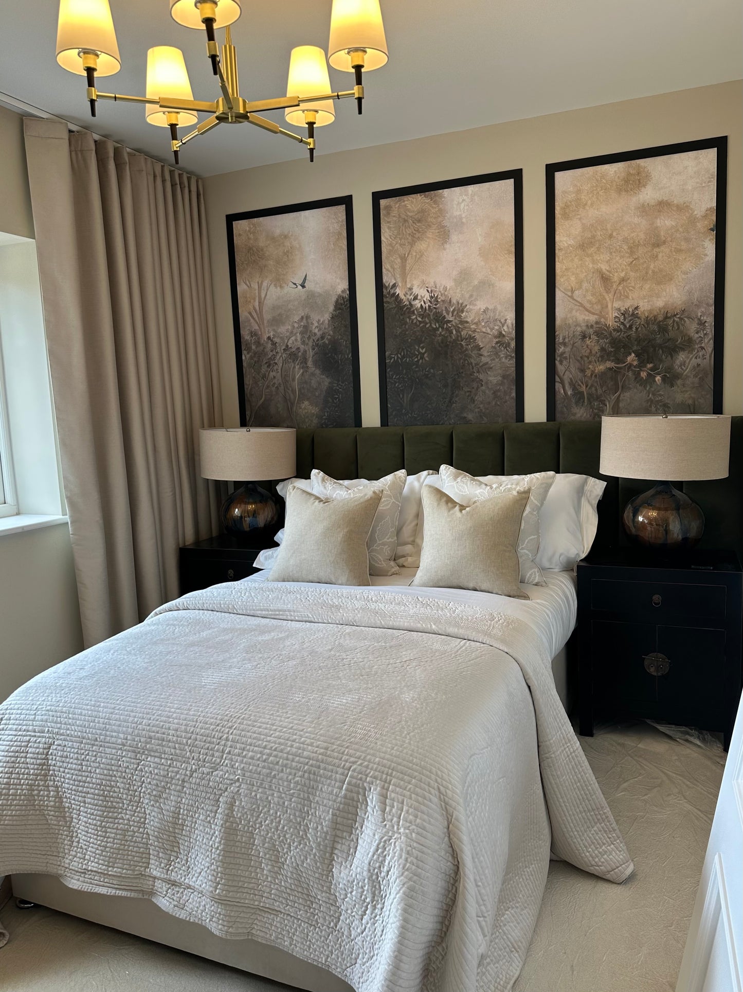 Chamfer Custom Headboard - 240 × 140 cm