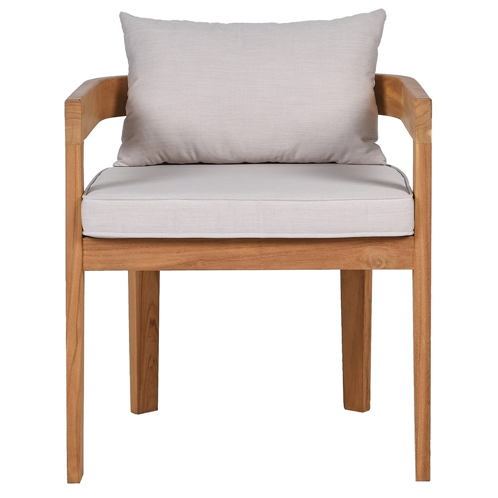 Outdoor wooden dining set
