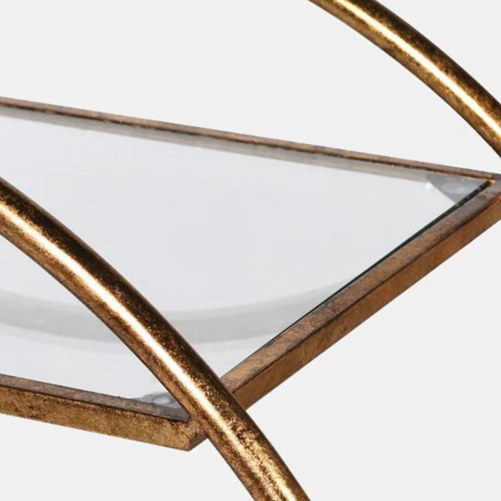 Gold Drinks Trolley