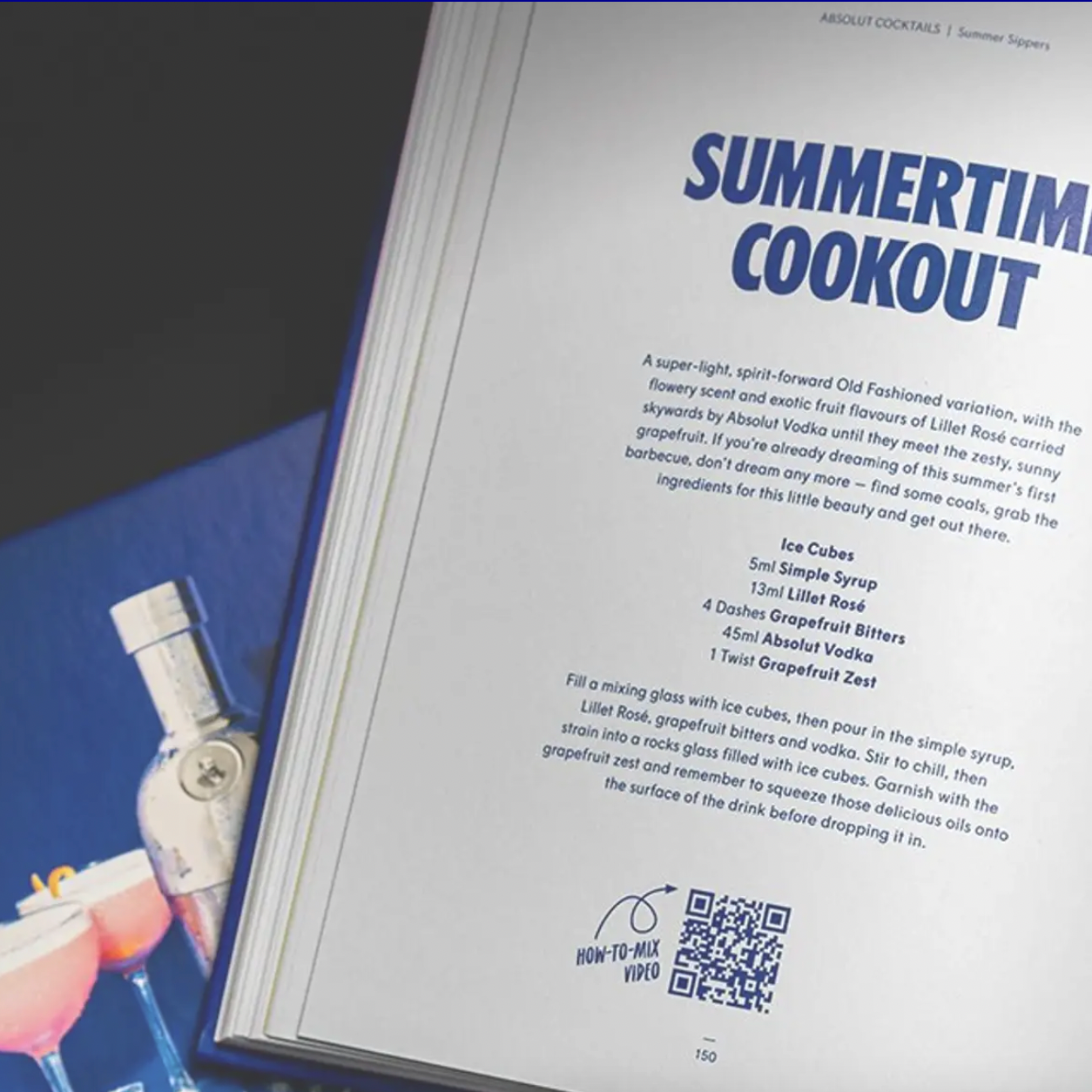 Cocktails Drinks Recipe Book - Absolut