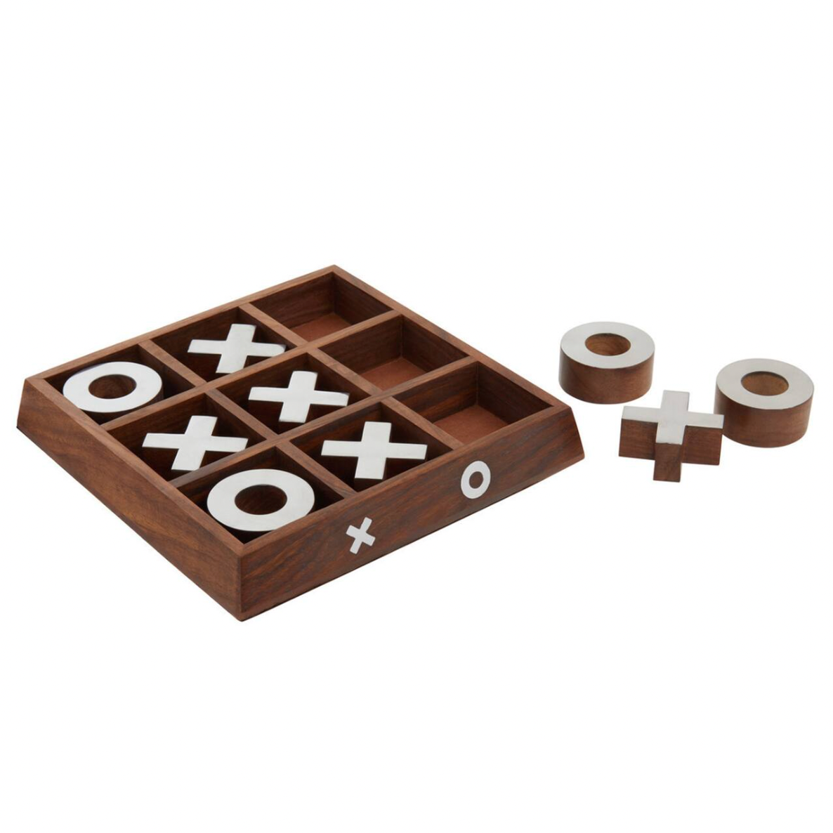 Churchill Games Brown Wood Noughts And Crosses