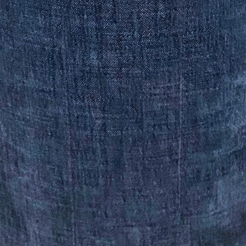 Blue Footstool