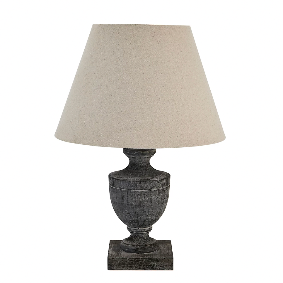 Urn Wooden Lamp