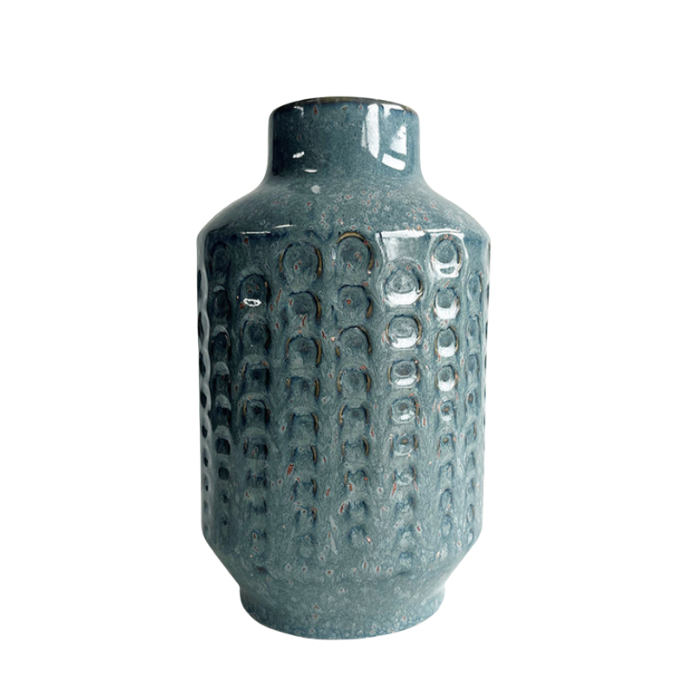 Blue Ceramic Vase