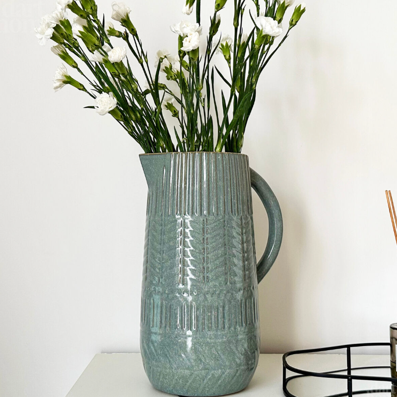 Blue Ceramic Jug
