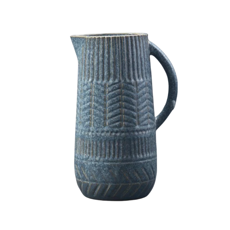 Blue Ceramic Jug