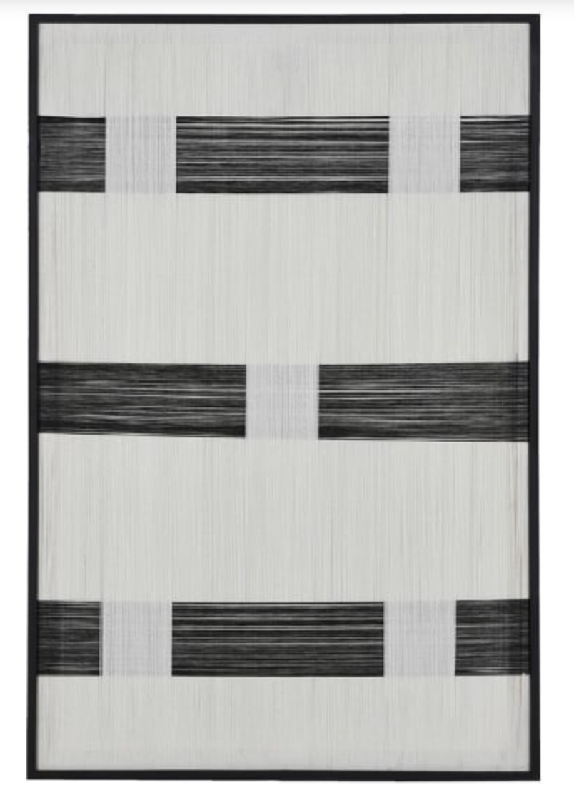 Black and White Woven Picture