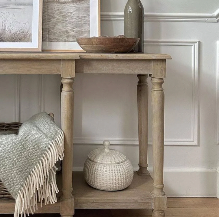 White Bobbles Ceramic Jar