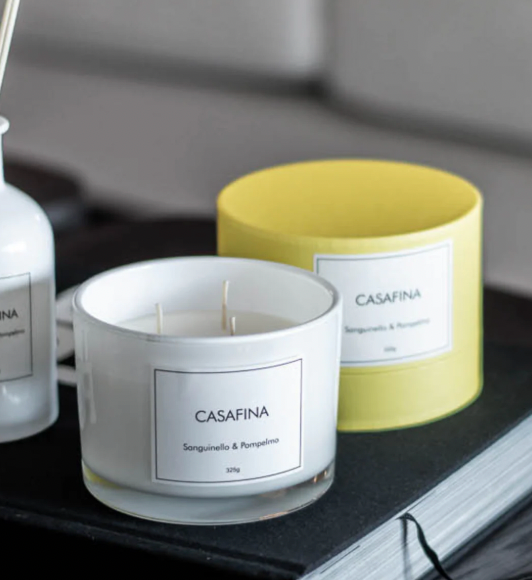Casafina Blood Orange & Grapefruit Candle