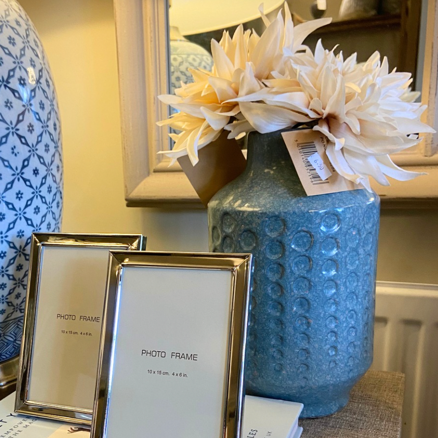 Blue Ceramic Vase