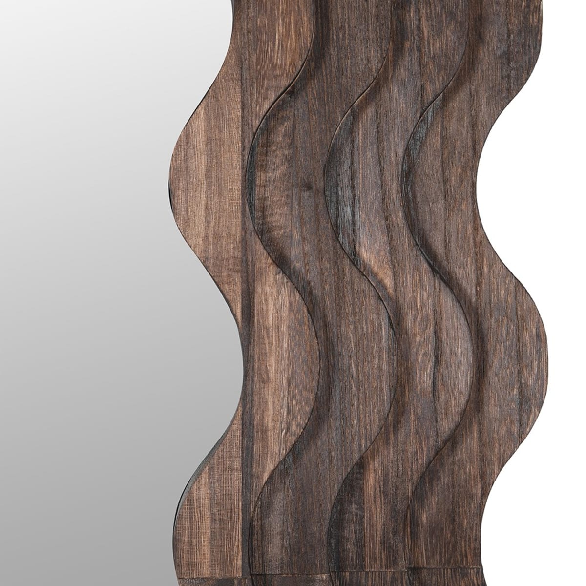 Paulownia Wood Wall Mirror