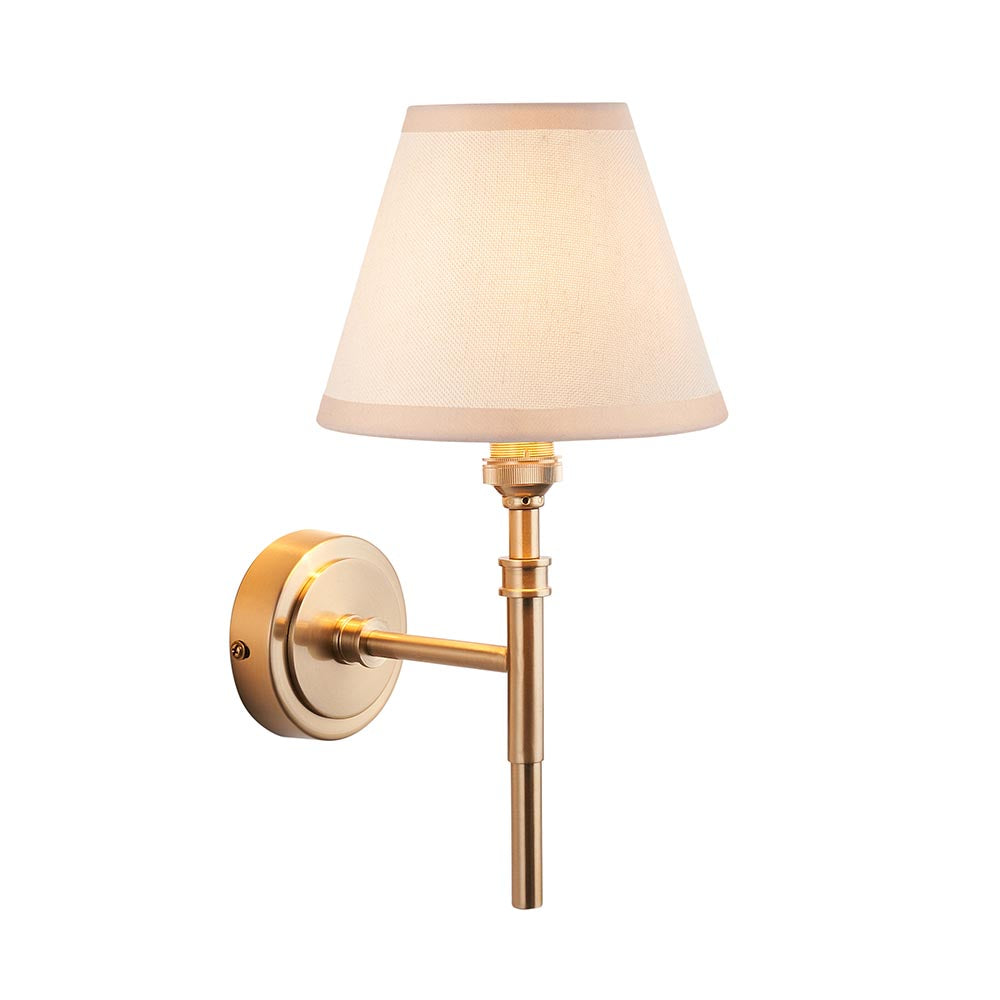 Chester & Ivy 16cm Vintage White Shade Wall Light