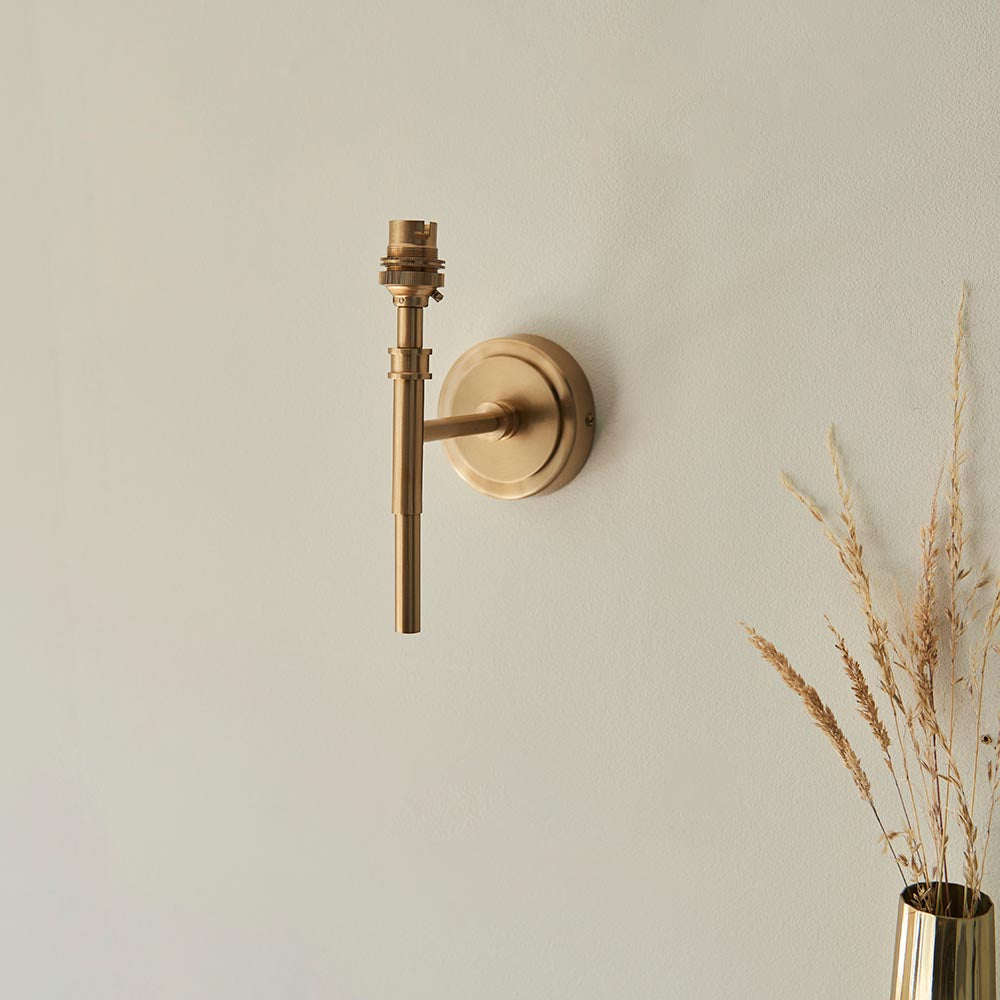 Chester & Ivy 16cm Vintage White Shade Wall Light