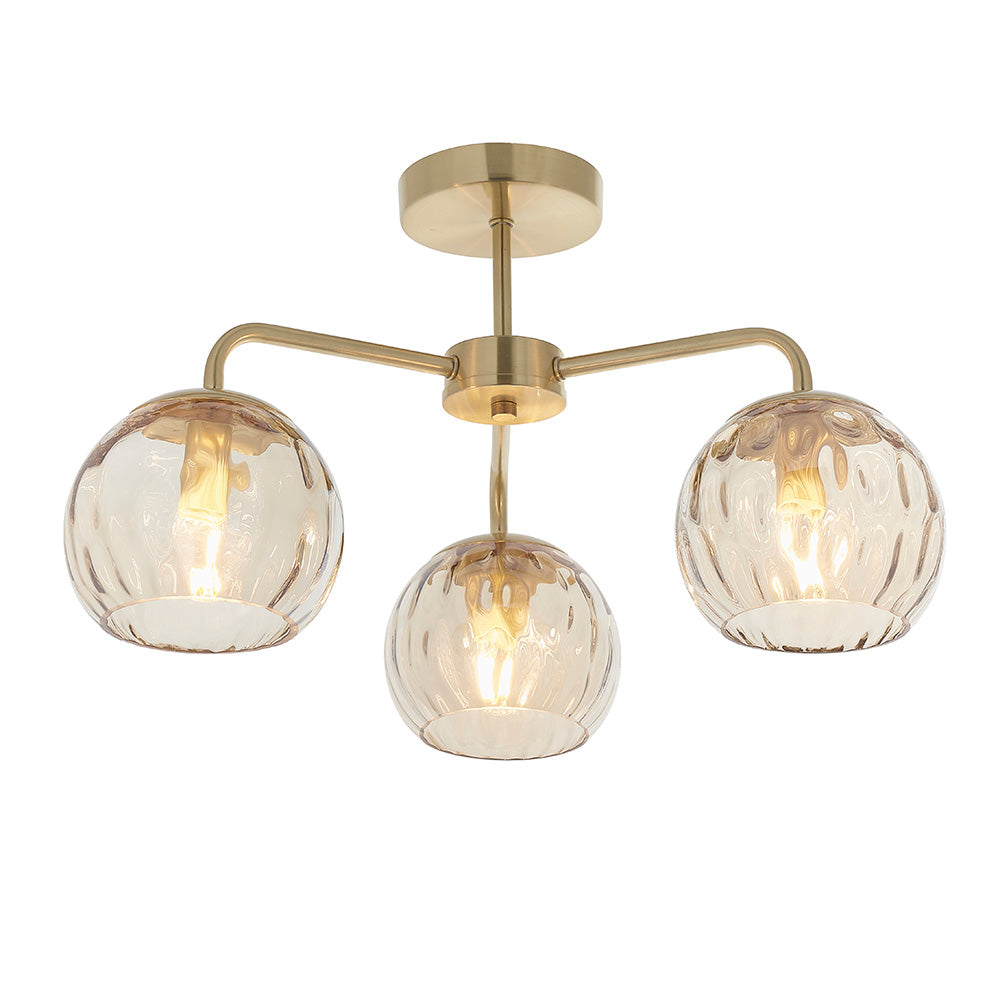 Dimple 3lt Semi Flush