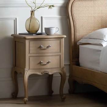 Chic Bedside Table Weathered - detail view