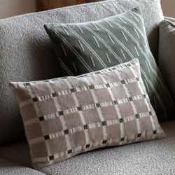 Sana Velvet Cushion Taupe