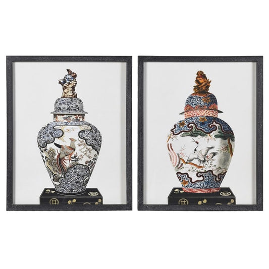 Set of 2 Imari Vase Prints