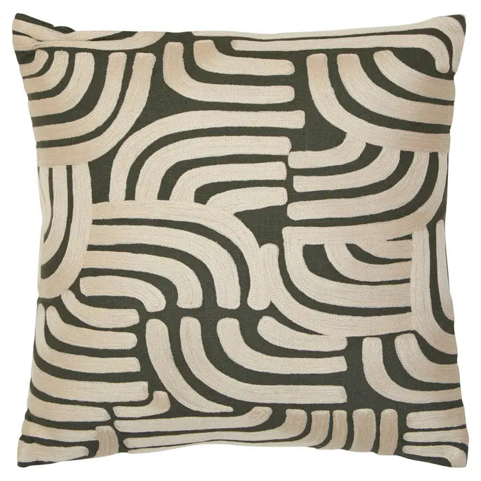 Natural And Green Cushion