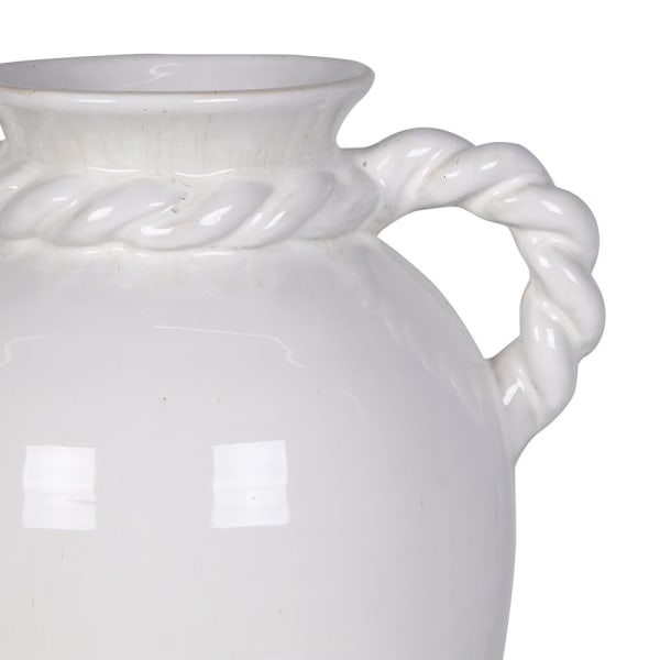 Ceramic Twist Handle Vase