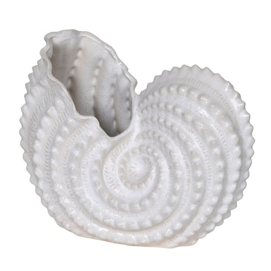 DRAKELOW SHOWHOME SPRUCE SHELL VASE