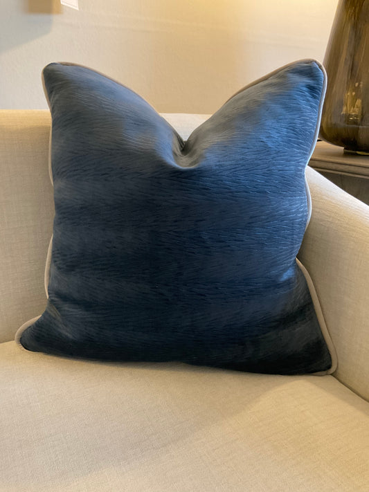 Blue Velvet Cushion