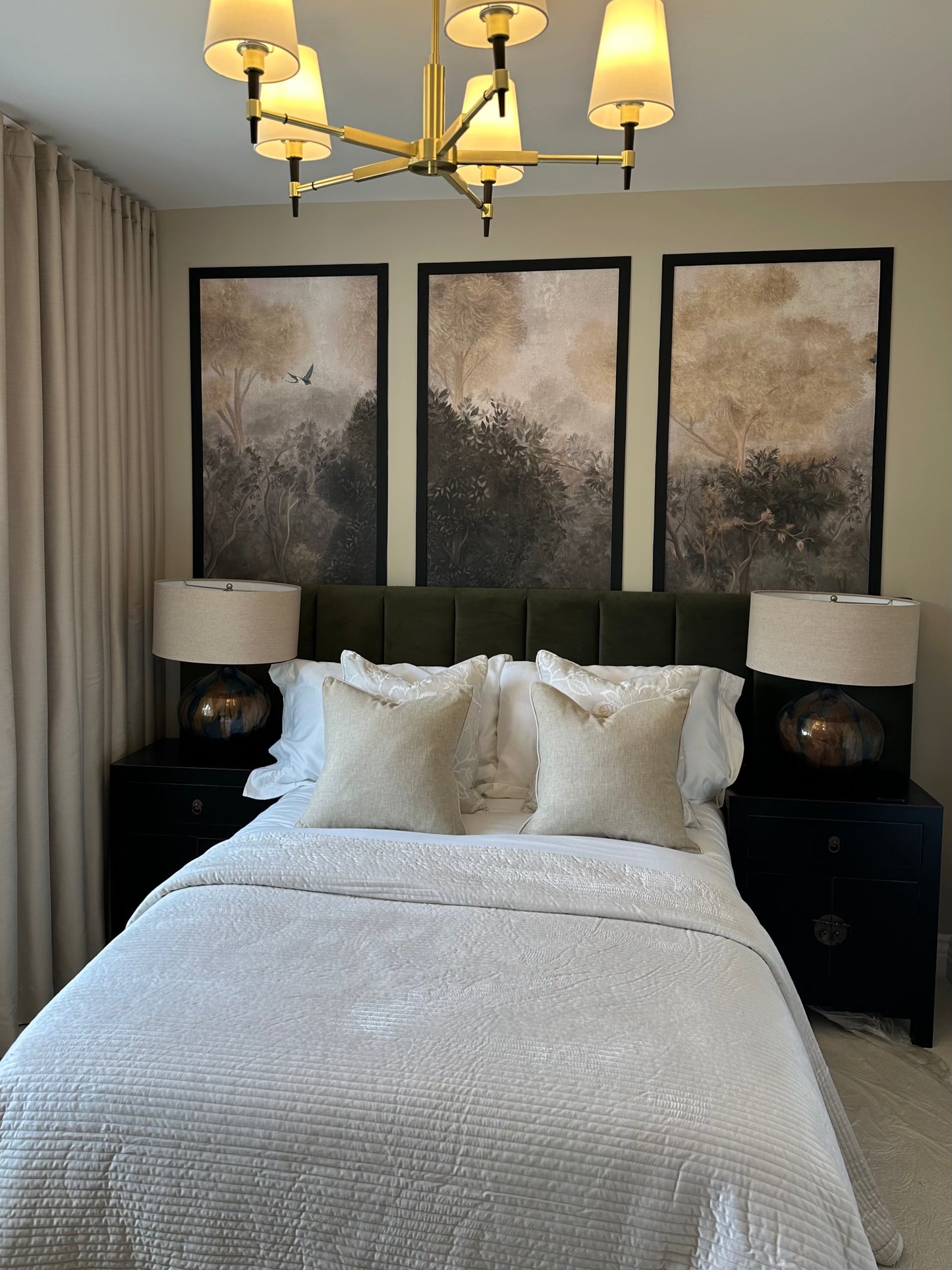Chamfer Custom Headboard - 240 × 140 cm