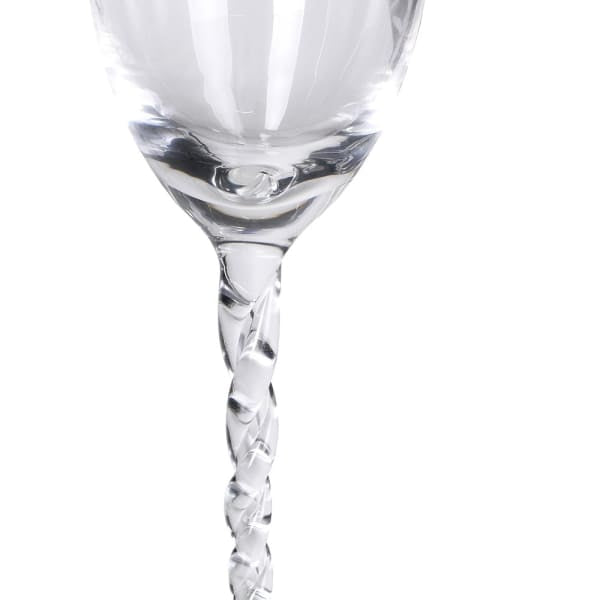 Set of 4 Twisted Stem Champagne Glasses