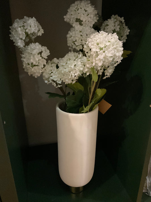 Pedestal Vase with Gold base