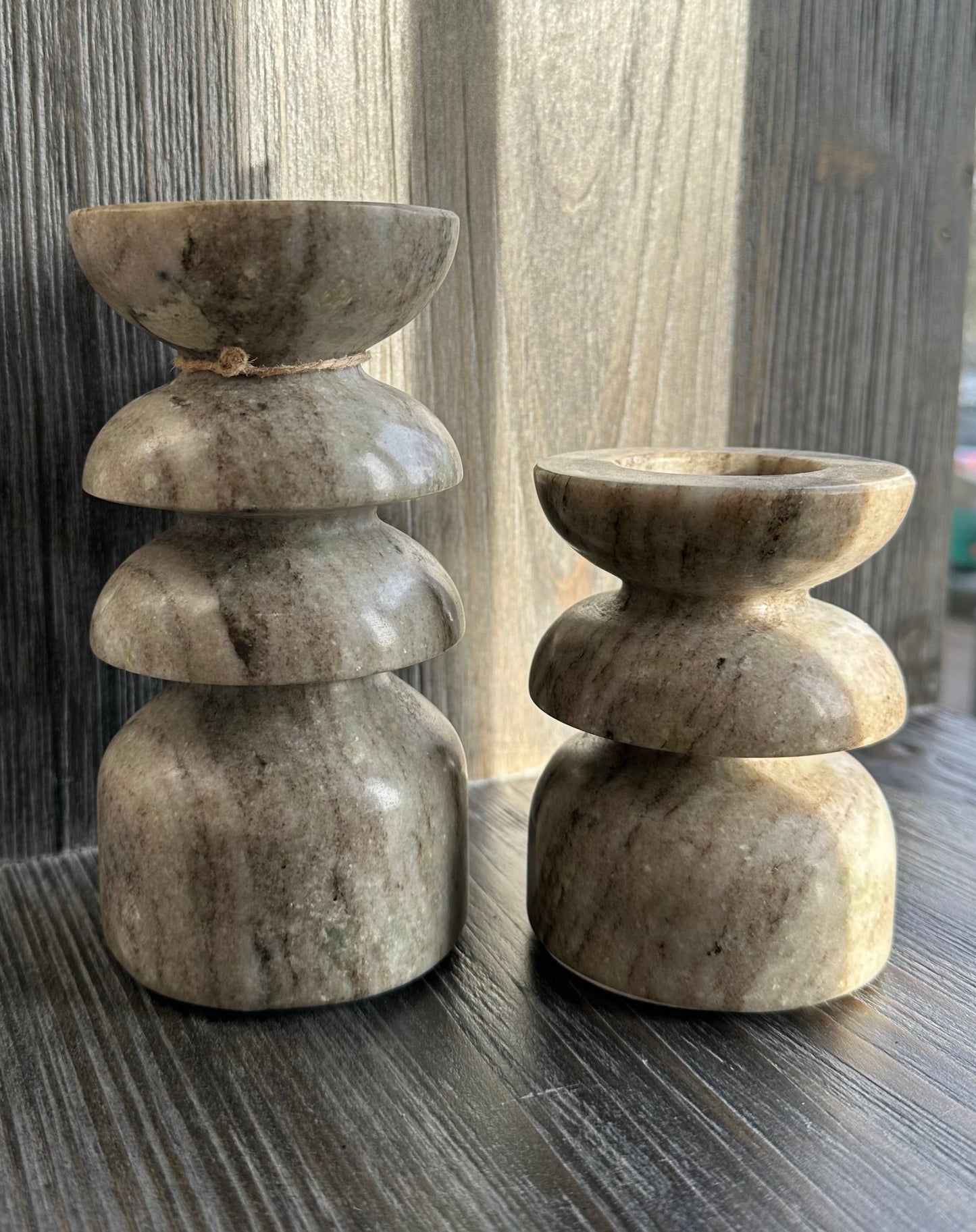 Marble Candlestick- Small