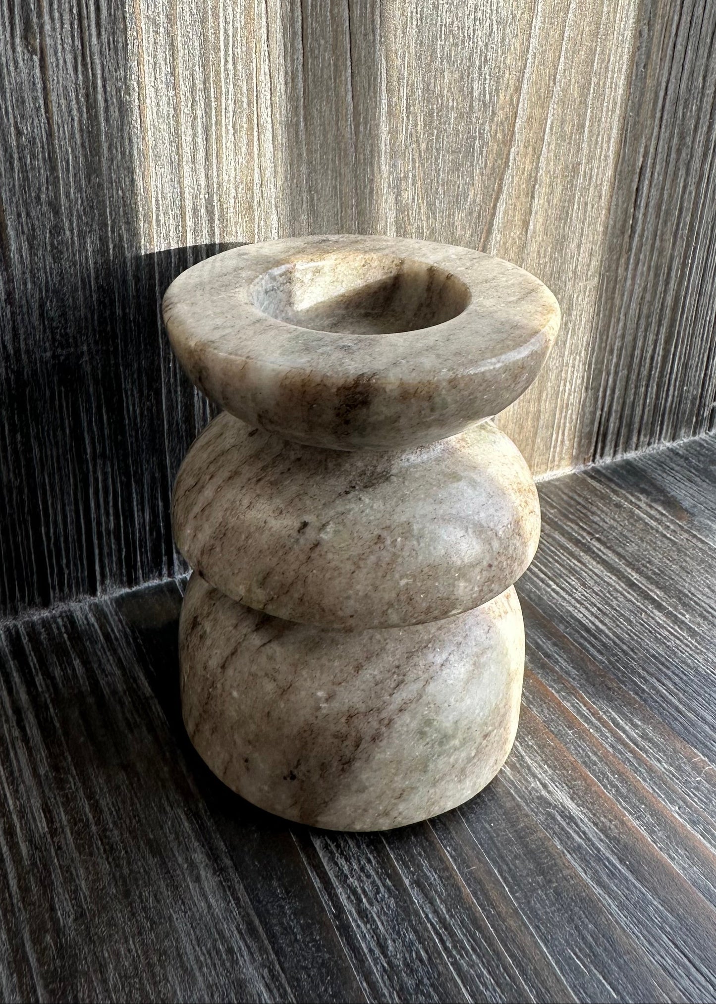 Marble Candlestick- Small