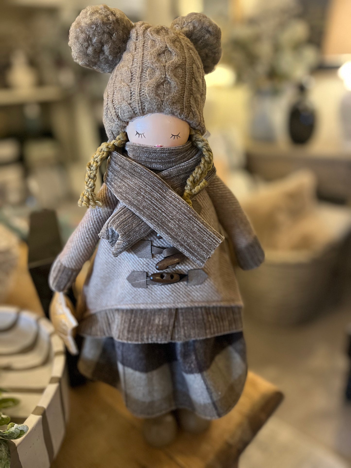 Wrapped up in Winter Clothes - boy and girl pair