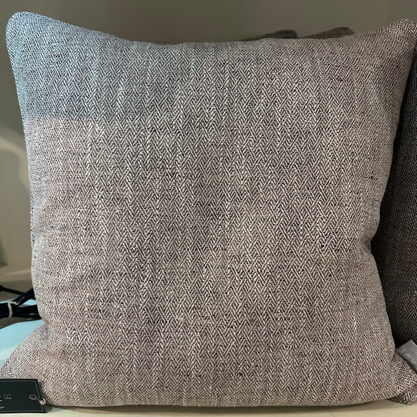 Herringbone Blush Cushion