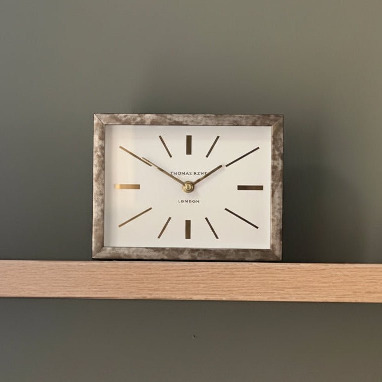 Smithfield Mantel Clock Bronze