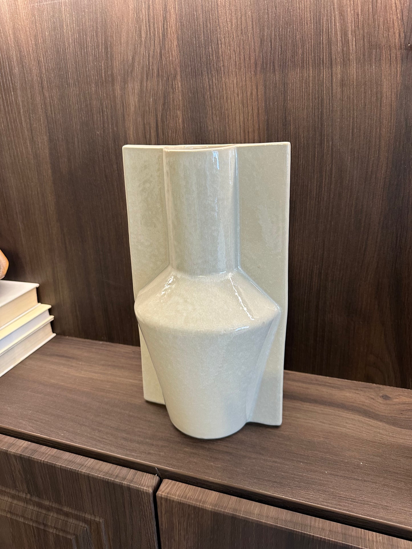 Off White Ceramic Vase