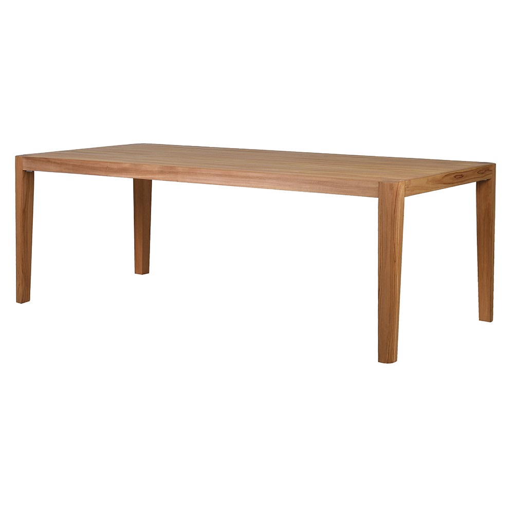 Outdoor wooden dining set