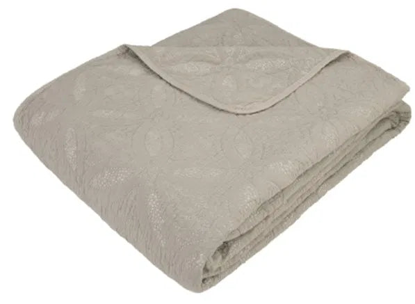 Taupe Kingsize Bedspread