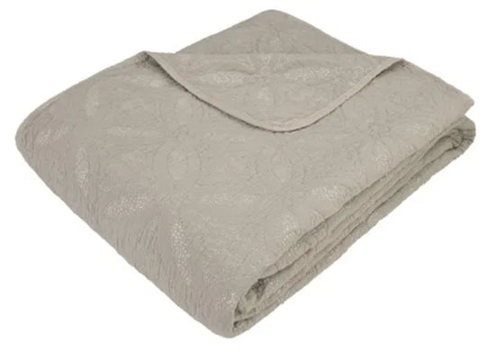 Taupe Kingsize Bedspread