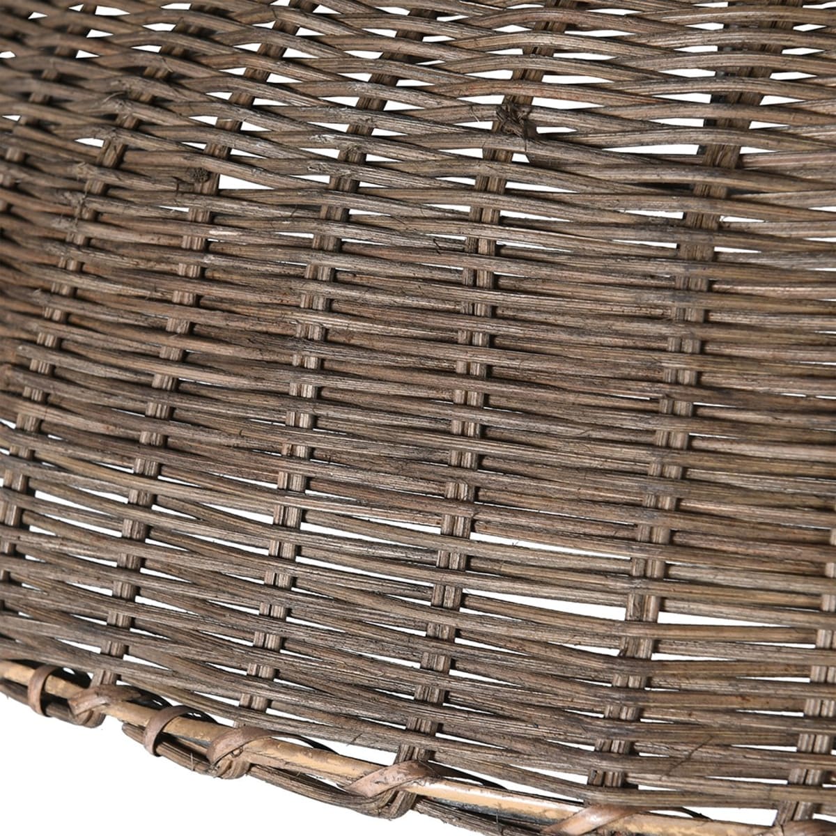 Round Rattan Ceiling Light