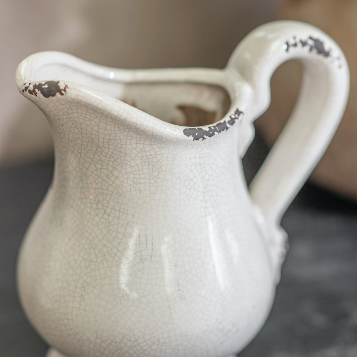 Stanford Ceramic Jug — styled