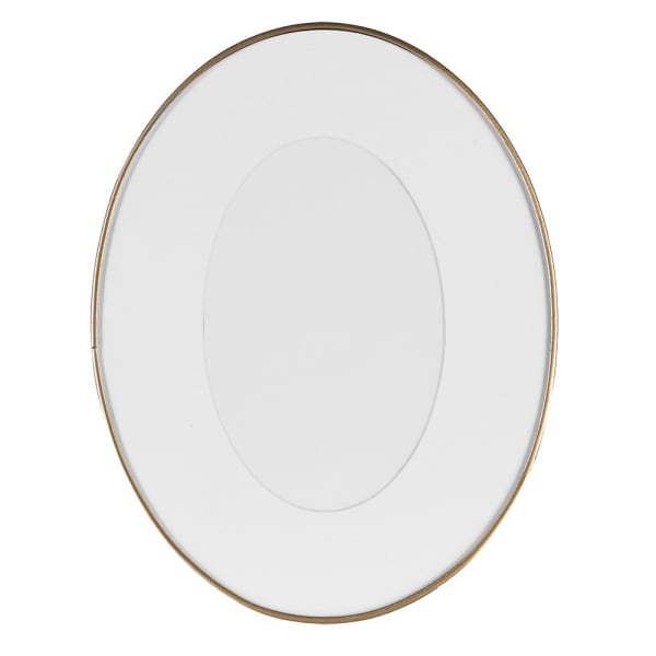 Oval Gold Rim Photoframe