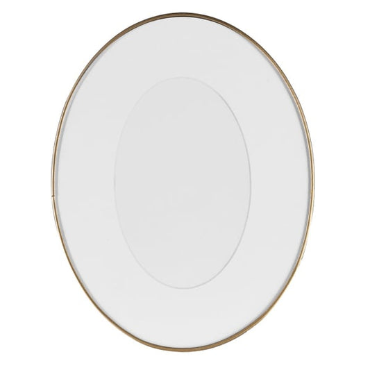 Oval Gold Rim Photoframe