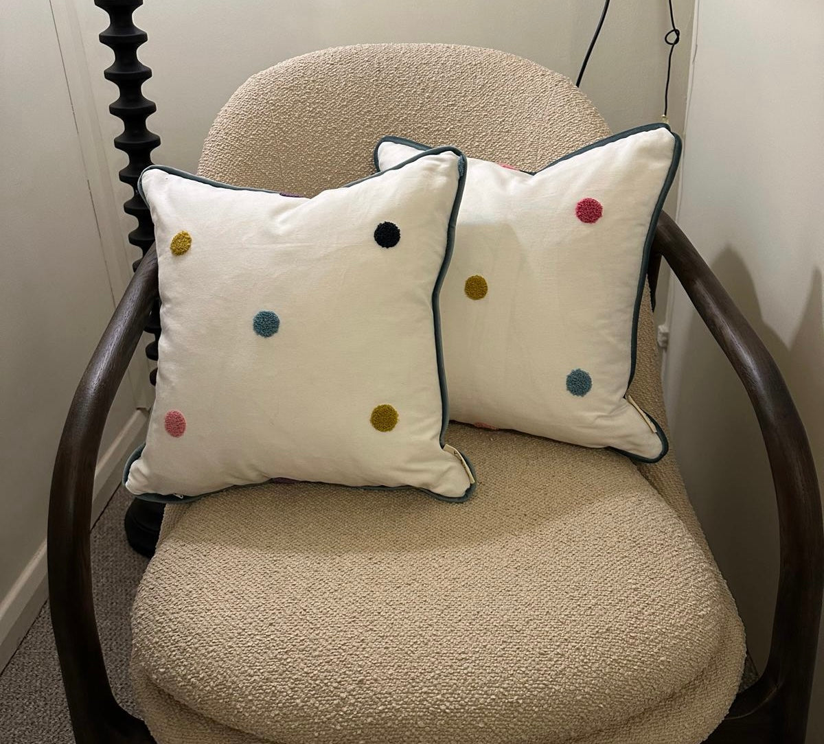 Polka Dot Cushion