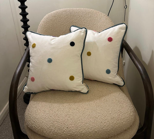 Polka Dot Cushion